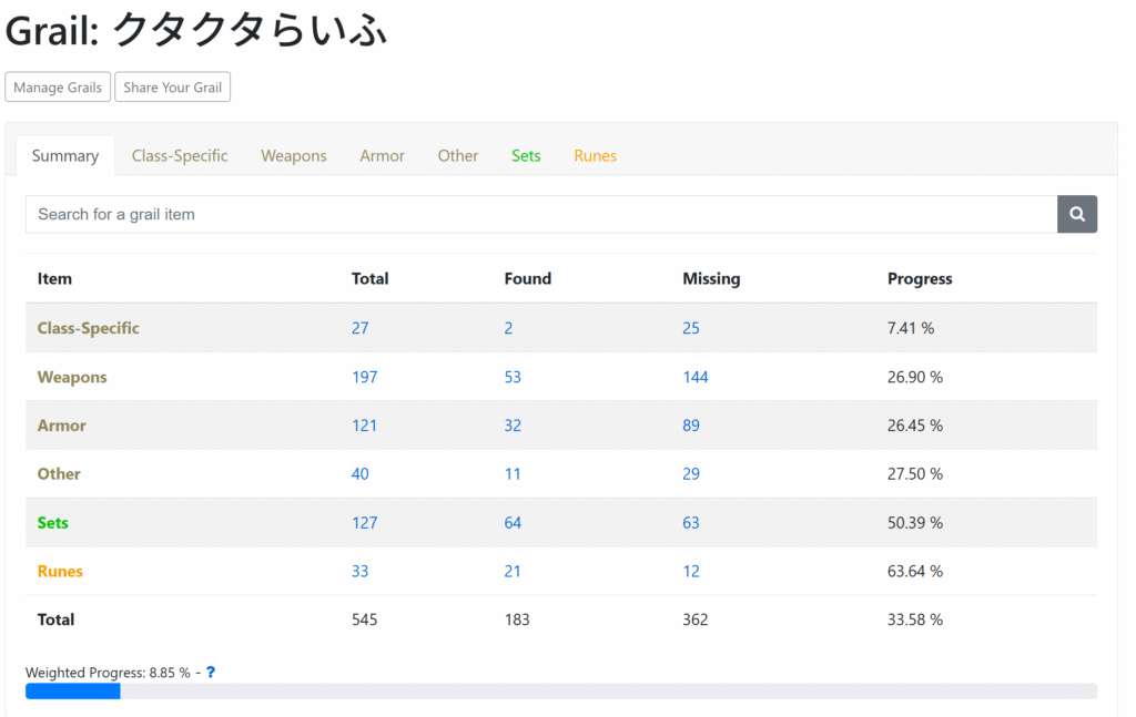 『Holy Grail』進捗#016